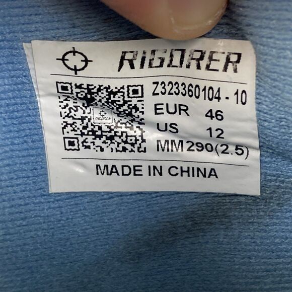 Rigorer Austin Reaves Shoes Mens 12 AR1 'Iceman' Z323360104-10 basketball FLAWED - Picture 10 of 10